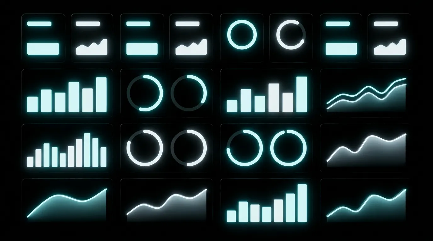 Dashboard analytics media sosial dengan metrik bisnis yang relevan