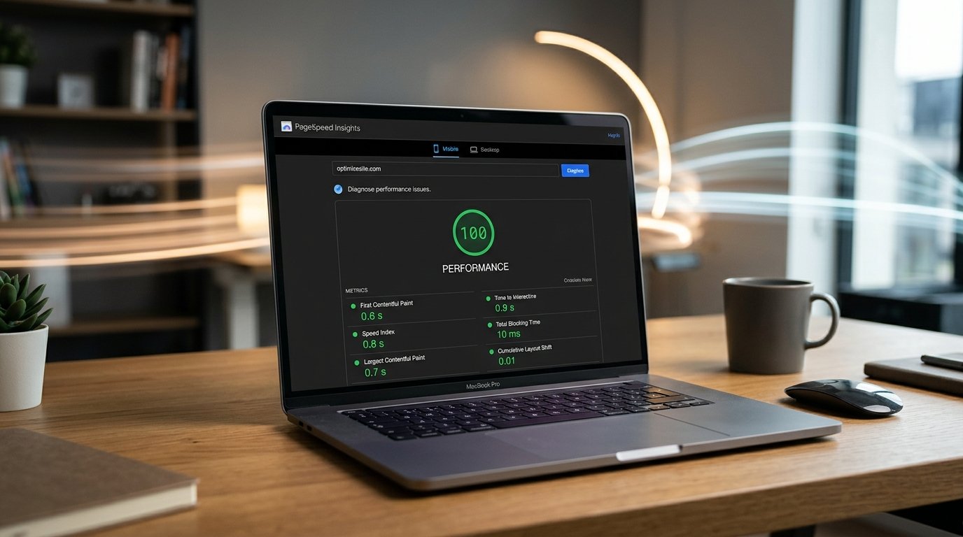 Ilustrasi kecepatan website yang memengaruhi penjualan dan peringkat di Google